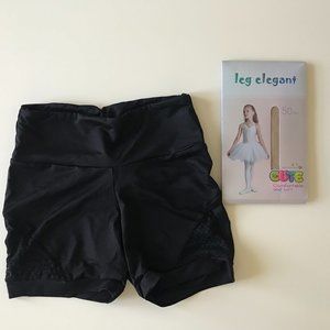 Dancewear - NWOT So Danca shorts & Leg Elegant tights